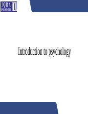 Topic 1 - Introduction to psychology.pptx