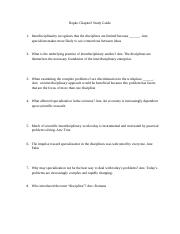 Repko Chapter 2 Study Guide.docx