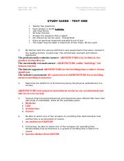 ARCHTECTURE FALL 2019_Online 1301 Exam One Study Guide (1).docx