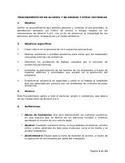 PI-SIG-010 PROCEDIMIENTO DE NO ALCOHOL Y NO DROGAS Y OTRAS SUSTANCIAS.docx