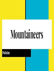 Mountaineer Policies .pdf