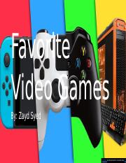 Favorite Video Games.pptx