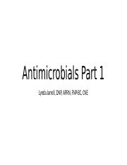 Module 2 _ Antimicrobials Part 1.pptx