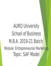 EM MBA SAF Model PPTs.ppt