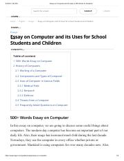 Essay on Computer and its Uses in 500 Words for Students.pdf