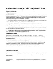 Foundation concepts.docx