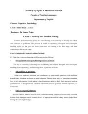 creativity and problem solving lesson 6.docx