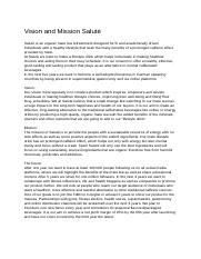 Vision and Mission Saluté.docx