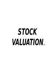 CHAP4_StockValuation.ppt