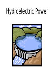 Hydroelectric Power with solar and cng.ppt