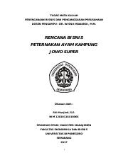 BUSINESS PLAN PETERNAKAN AYAM JOWO SUPER .pdf