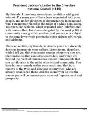 President Jackson's Letter to Cherokee.pdf