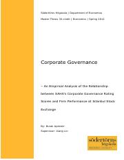 (Letriture) importance of corporate government and Agency theory.pdf
