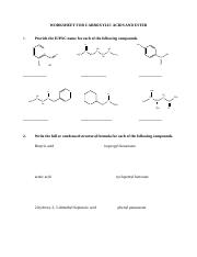 WORKSHEET FOR CARBOXYLIC ACIDS AND ESTER.docx