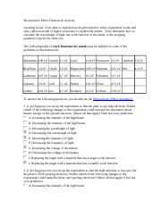 Photo ElectricEffect Worksheet .doc