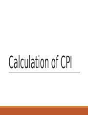 Calculation of CPI.pptx