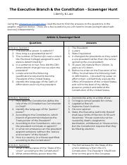 Copy of The Executive Branch & the Constitution - Scavenger Hunt.pdf