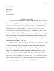 Slavery and the Civil War.docx