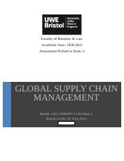 UMMDPV-15-M19Jan_1 - Global Supply Chain Management.docx