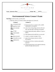Environmental Science Lesson 1 Exam (1).docx