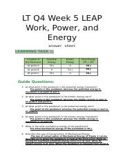 LT Q4 Week 5 LEAP Work, Power, and Energy.docx