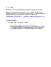 M04 Assignment - Transportation Worksheet .docx