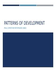 04 Patterns of Development