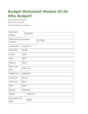economics 02 04 assignment why budget