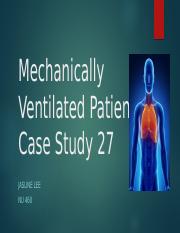 Mechanically Ventilated Patient