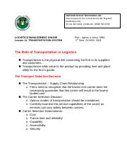 Logistics-Online_Lesson-11_Transportation-System.docx
