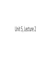 Unit 5, Lecture 2.pdf