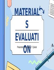 Materials-Evaluation.pptx