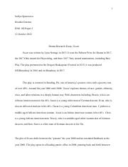 Drama Research Essay; Sweat .pdf
