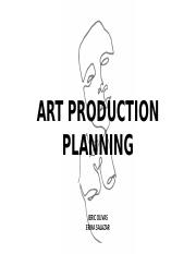 ART PRODUCTION PLANNING.pptx
