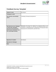Informal Feedback Report Template.docx