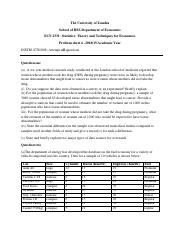 ECN 2331-Problem sheet 6.pdf