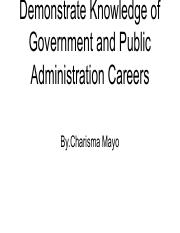 Demonstrate Knowledge of Government and Public  Administration Careers.pdf