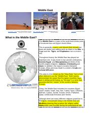 Middle East.docx