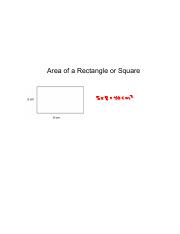 Area of Triangles, Rectangles and Squares .pdf