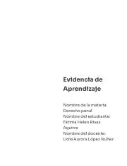 DERECHO  PENAL_ EVIDENCIA DE APRENDIZAJE SEMANA 1 Y 2.docx