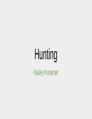 Hunting (1).pptx