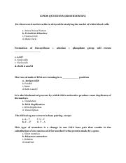 NUCLEIC ACIDS QUESTIONS W_ ANSWERS (BIOCHEMISTRY) (BIO 024).pdf