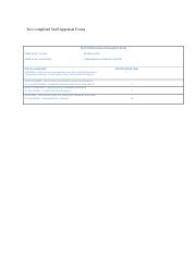 Two completed Staff Appraisal Forms.docx