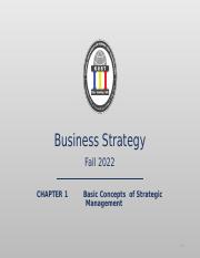 Introduction to Business Strategy ch1.ppt