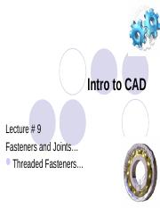 Lecture Set No 07 - Threaded fastners.pptx
