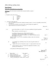 2002 AL Biology paper 1+2 marking scheme