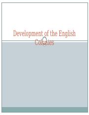 Development of the English colonies(1) (1).pptx