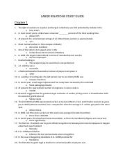 Labor Relations Chapters 1-4.docx