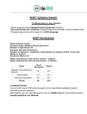 (Live)NUET Syllabus Details - Google Docs.pdf