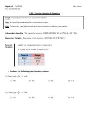 3.02 Function Notation & Graphing Student Notes.pdf